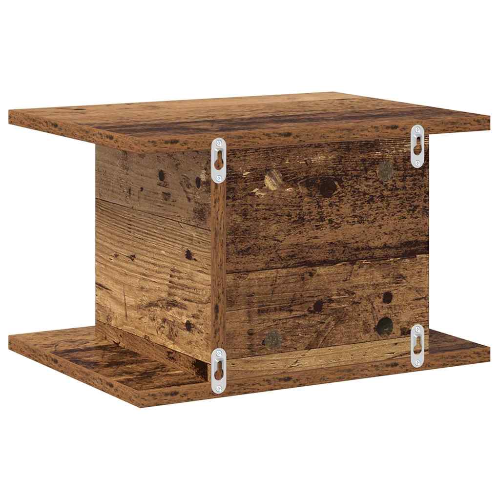 Bedside Table Old Wood 40 x 30 x 25 cm Engineered Wood