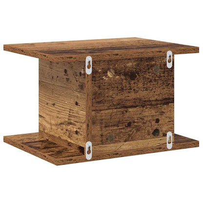 Bedside Table Old Wood 40 x 30 x 25 cm Engineered Wood