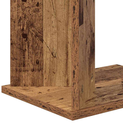 End Table Old Wood 35 x 25 x 50 cm Engineered Wood
