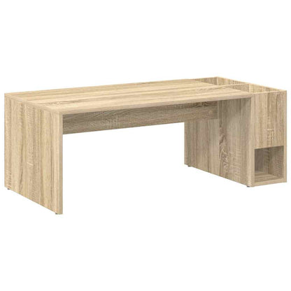 Coffee Table Sonoma Oak 101.5 x 50 x 37 cm Engineered Wood