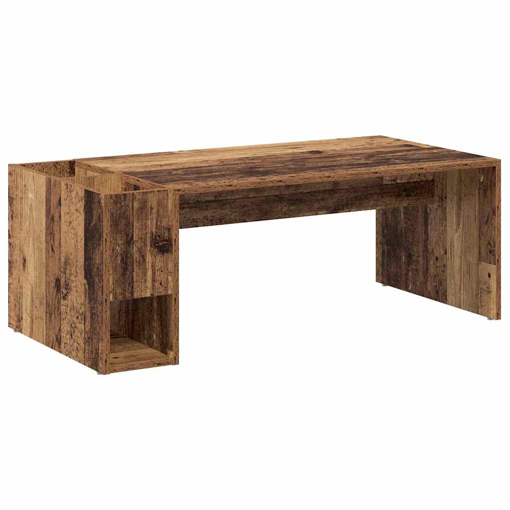 Coffee Table Old Wood 101.5 x 50 x 37 cm Engineered Wood