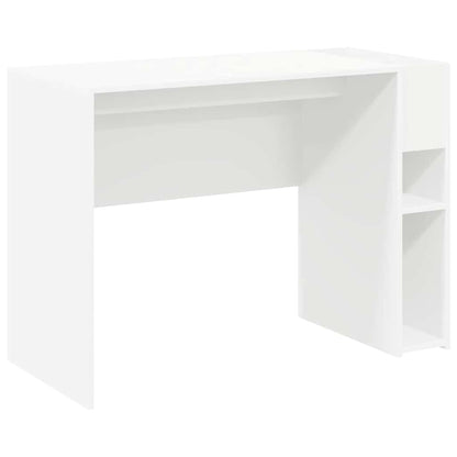 Desk White 109 x 50 x 78 cm Engineered Wood