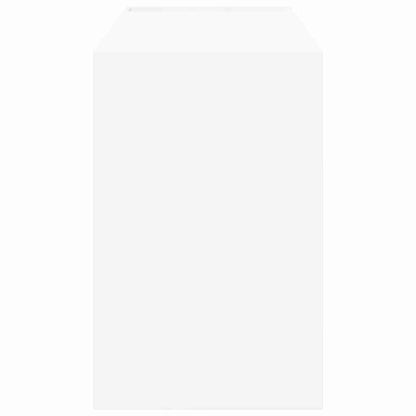 Desk White 109 x 50 x 78 cm Engineered Wood
