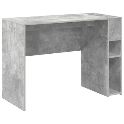 Desk Concrete Grey 109 x 50 x 78 cm Engineered Wood