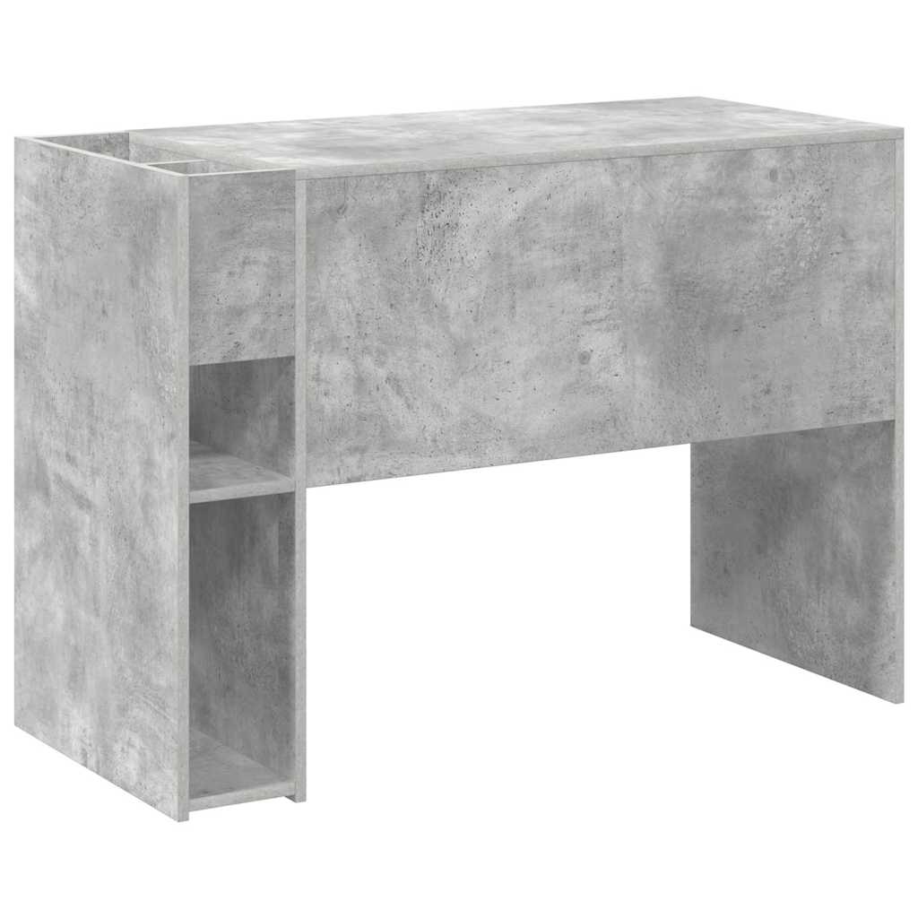 Desk Concrete Grey 109 x 50 x 78 cm Engineered Wood