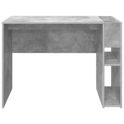 Desk Concrete Grey 109 x 50 x 78 cm Engineered Wood