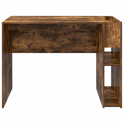 Desk Smoked Oak 109 x 50 x 78 cm Engineered Wood
