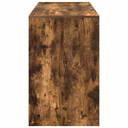 Desk Smoked Oak 109 x 50 x 78 cm Engineered Wood