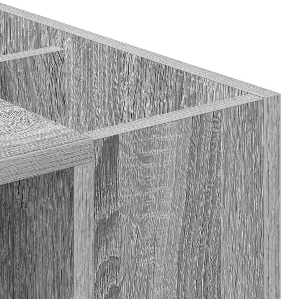 Desk Grey Sonoma 109 x 50 x 78 cm Engineered Wood