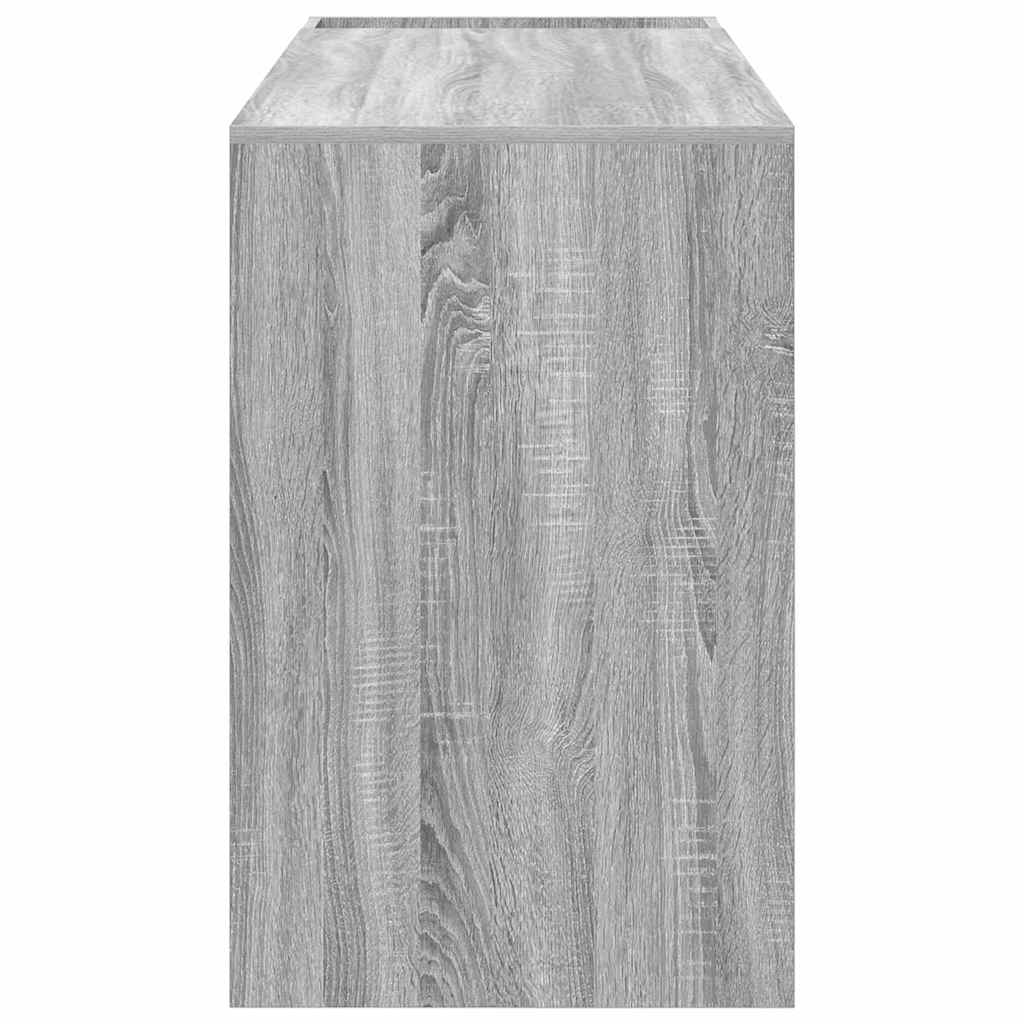Desk Grey Sonoma 109 x 50 x 78 cm Engineered Wood