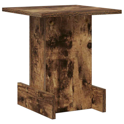 End Table Smoked Oak 35.5 x 35 x 40 cm Engineered Wood