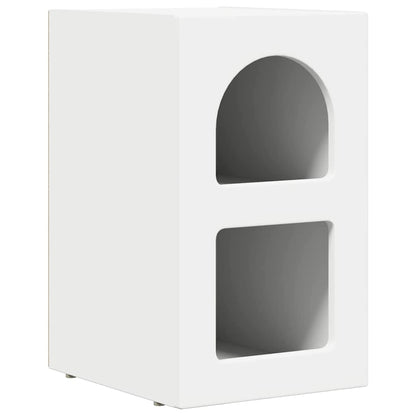 Bedside Table White 29.5 x 35 x 50 cm Engineered Wood