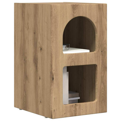 Bedside Table Artisan Oak 29.5 x 33.5 x 50 cm Engineered Wood