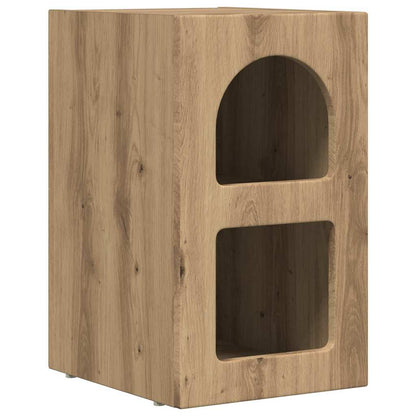 Bedside Table 2 pcs Artisan Oak 29.5 x 33.5 x 50 cm