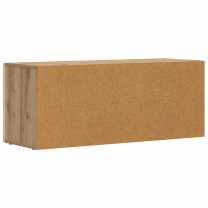 TV Cabinet ELST 100 x 35 x 40 cm Artisan Oak Engineered Wood