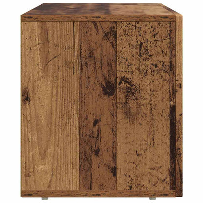 TV Cabinet ELST 80 x 35 x 40 cm Old Wood Engineered Wood