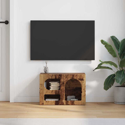 TV Cabinet ELST 60 x 35 x 40 cm Old Wood Engineered Wood
