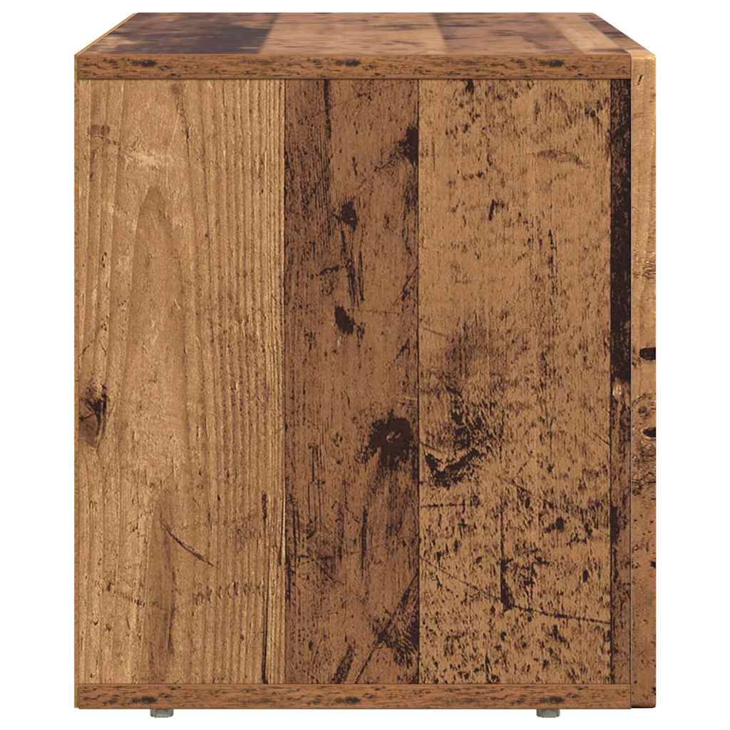 TV Cabinet ELST 60 x 35 x 40 cm Old Wood Engineered Wood