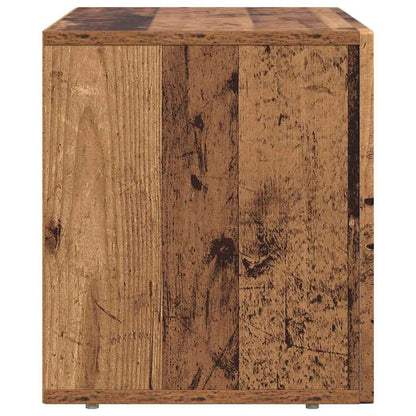 TV Cabinet ELST 60 x 35 x 40 cm Old Wood Engineered Wood