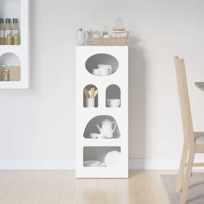 Sideboard ELST White 40 x 35 x 100.5 cm Engineered Wood