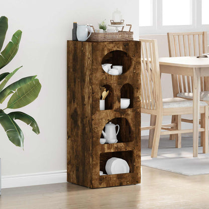 Sideboard ELST Smoked Oak 40 x 35 x 100.5 cm Engineered Wood