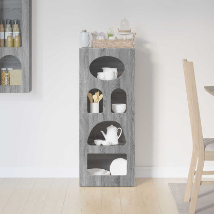 Sideboard ELST Grey Sonoma 40 x 35 x 100.5 cm Engineered Wood