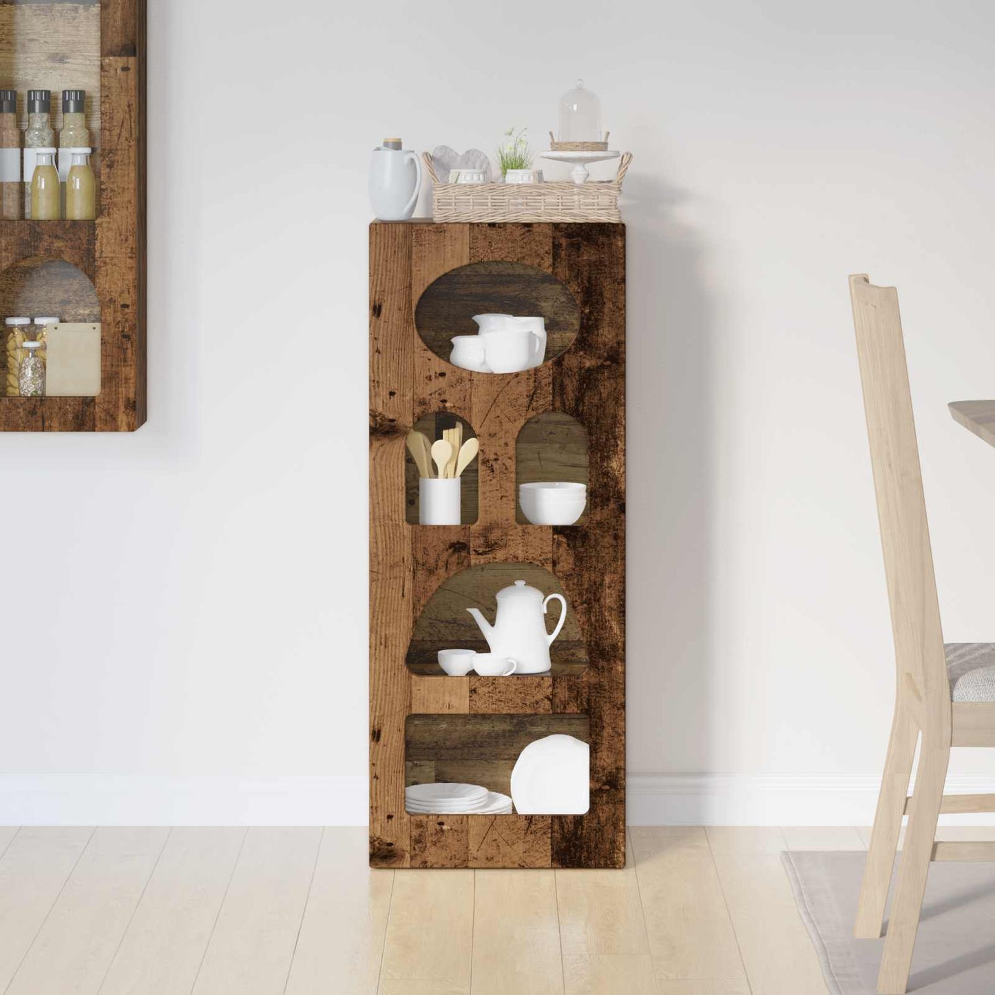 Sideboard ELST Old Wood 40 x 35 x 100.5 cm Engineered Wood