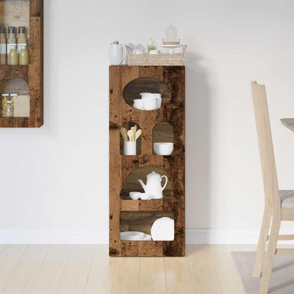 Sideboard ELST Old Wood 40 x 35 x 100.5 cm Engineered Wood