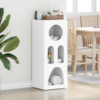 Sideboard ELST White 40 x 35 x 100.5 cm Engineered Wood