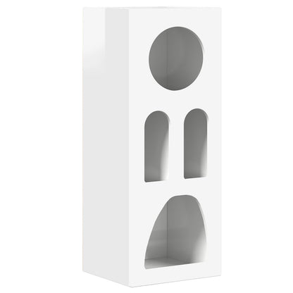 Sideboard ELST High Gloss White 40 x 35 x 100.5 cm