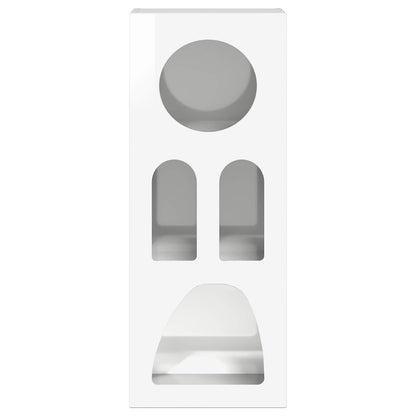 Sideboard ELST High Gloss White 40 x 35 x 100.5 cm