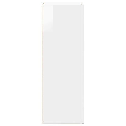 Sideboard ELST High Gloss White 40 x 35 x 100.5 cm