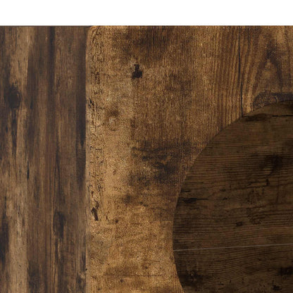 Sideboard ELST Smoked Oak 40 x 35 x 100.5 cm Engineered Wood