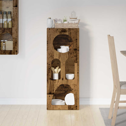 Sideboard ELST Old Wood 40 x 35 x 100.5 cm Engineered Wood