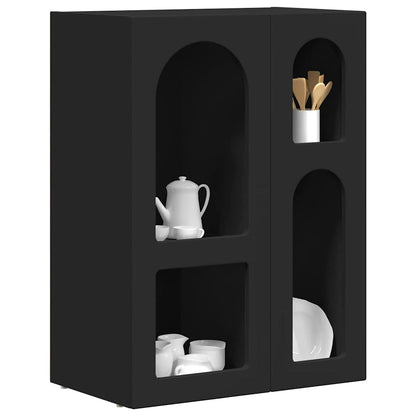 Sideboard ELST Black 59 x 35 x 80.5 cm Engineered Wood