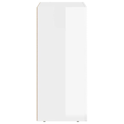 Sideboard ELST High Gloss White 59 x 35 x 80.5 cm