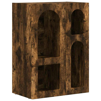 Sideboard ELST Smoked Oak 59 x 35 x 80.5 cm Engineered Wood