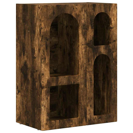 Sideboard ELST Smoked Oak 59 x 35 x 80.5 cm Engineered Wood