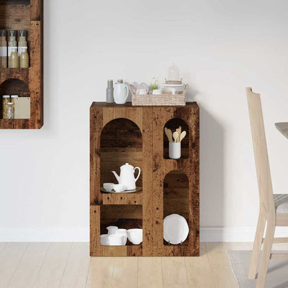 Sideboard ELST Old Wood 59 x 35 x 80.5 cm Engineered Wood