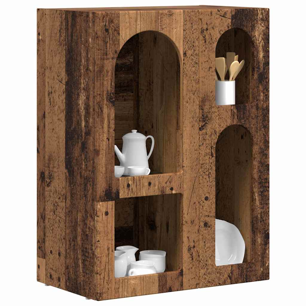 Sideboard ELST Old Wood 59 x 35 x 80.5 cm Engineered Wood