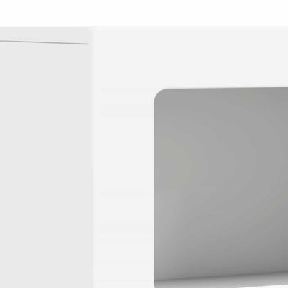 Sideboard ELST White 80.5 x 35 x 59 cm Engineered Wood
