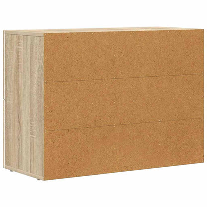 Sideboard ELST Sonoma Oak 80.5 x 35 x 59 cm Engineered Wood
