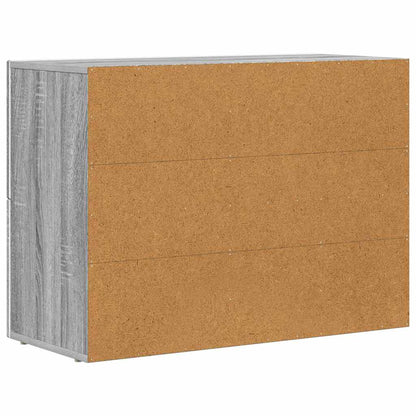 Sideboard ELST Grey Sonoma 80.5 x 35 x 59 cm Engineered Wood