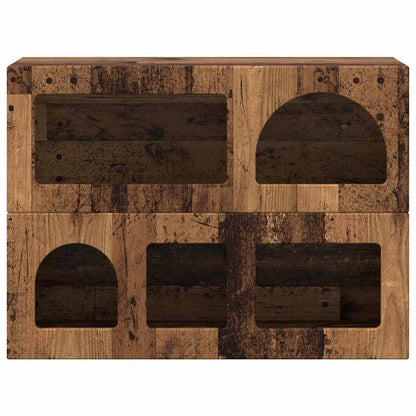 Sideboard ELST Old Wood 80.5 x 35 x 59 cm Engineered Wood