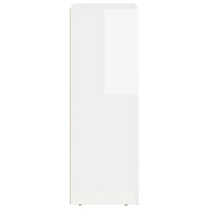 Sideboard ELST High Gloss White 59 x 35 x 100.5 cm