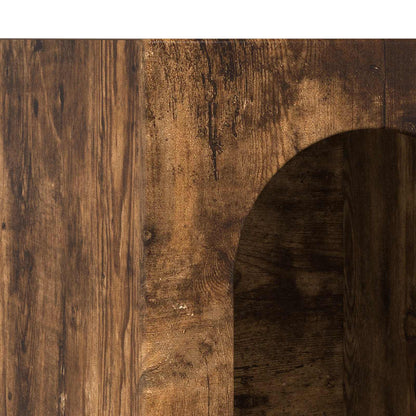 Sideboard ELST Smoked Oak 59 x 35 x 100.5 cm Engineered Wood