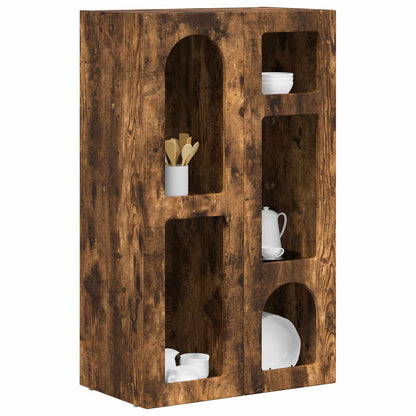 Sideboard ELST Smoked Oak 59 x 35 x 100.5 cm Engineered Wood