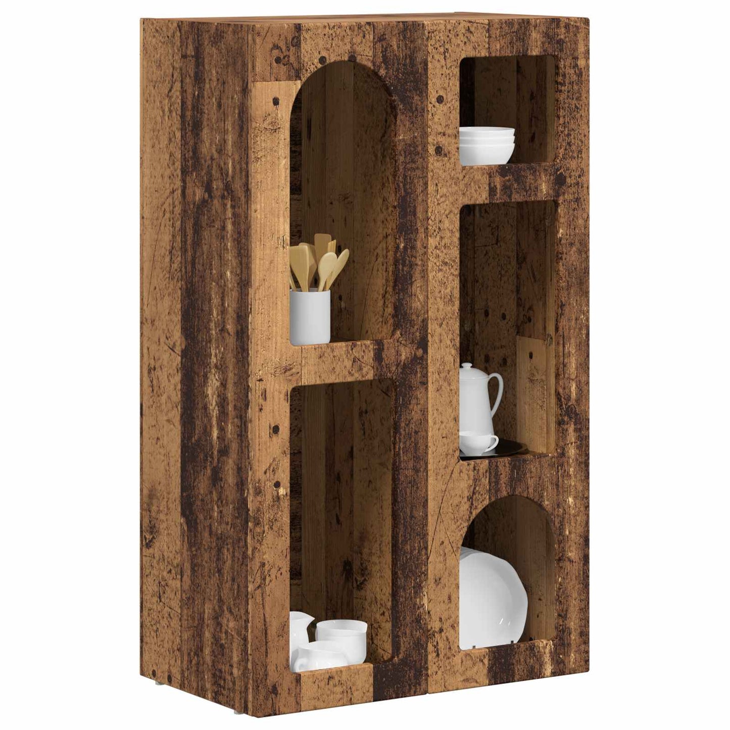 Sideboard ELST Old Wood 59 x 35 x 100.5 cm Engineered Wood