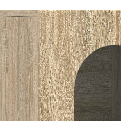 Sideboard ELST Sonoma Oak 100 x 35 x 59 cm Engineered Wood