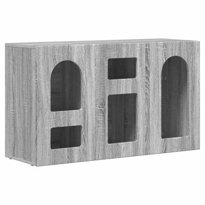 Sideboard ELST Grey Sonoma 100 x 35 x 59 cm Engineered Wood